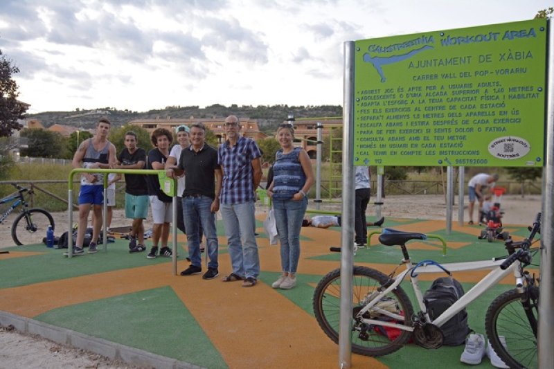 Xàbia crea un espacio para el workout Xàbia crea un espacio para el workout