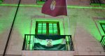 Iluminación verde en el Ayuntamiento de Dénia para conmemorar el Día de Andalucía  Iluminación verde en el Ayuntamiento de Dénia para conmemorar el Día de Andalucía