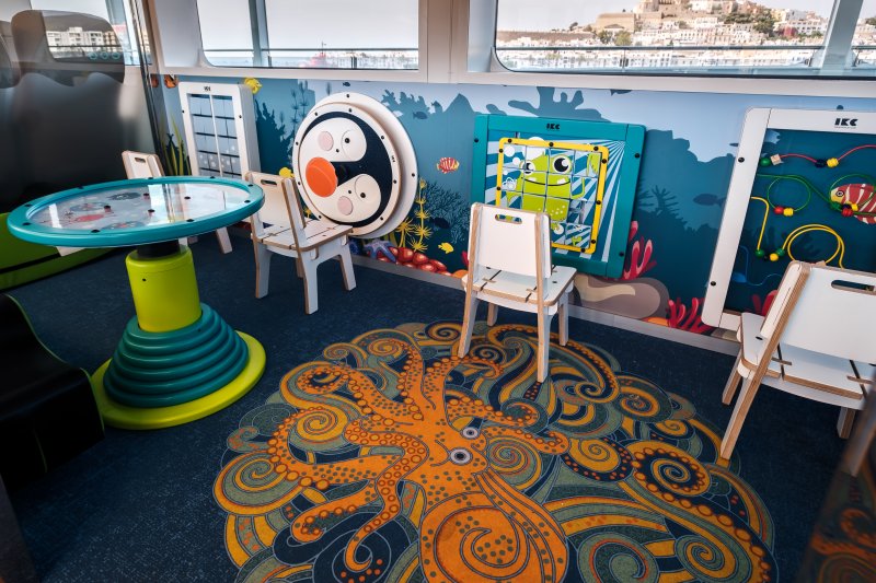 Baleària presenta el Cap de Barbaria, el primer 'ferry' eléctrico de España Baleària presenta el Cap de Barbaria, el primer 'ferry' eléctrico de España