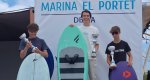 Pedro Simó, Marián Sendra y Simón Codoñer ganan en el autonómico de Wingfoil disputado en Dénia Pedro Simó, Marián Sendra y Simón Codoñer ganan en el autonómico de Wingfoil disputado en Dénia
