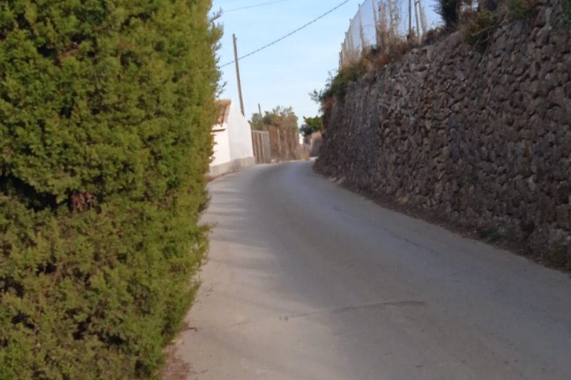 Sos Natura Marina Alta, en contra de la ampliación del camino de Abiar Alta de Teulada Sos Natura Marina Alta, en contra de la ampliación del camino de Abiar Alta de Teulada