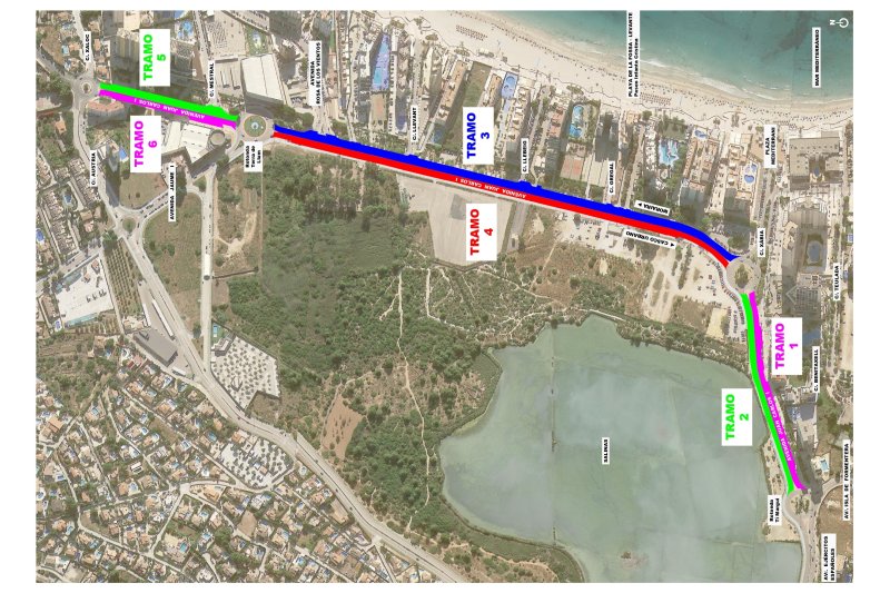 Calp destina 370.000 euros para el nuevo asfaltado de la avenida Juan Carlos I  Calp destina 370.000 euros para el nuevo asfaltado de la avenida Juan Carlos I