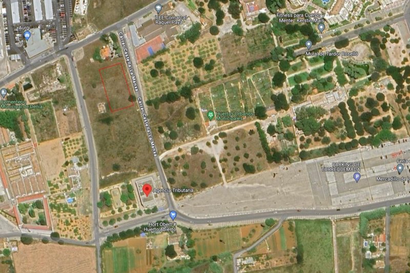 La estación de la ITV de Dénia se ubicará junto al edificio de Hacienda  La estación de la ITV de Dénia se ubicará junto al edificio de Hacienda