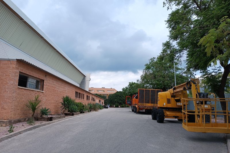 L’Ajuntament de Pego millora la impermeabilització del sostre del pavelló d’esports L’Ajuntament de Pego millora la impermeabilització del sostre del pavelló d’esports