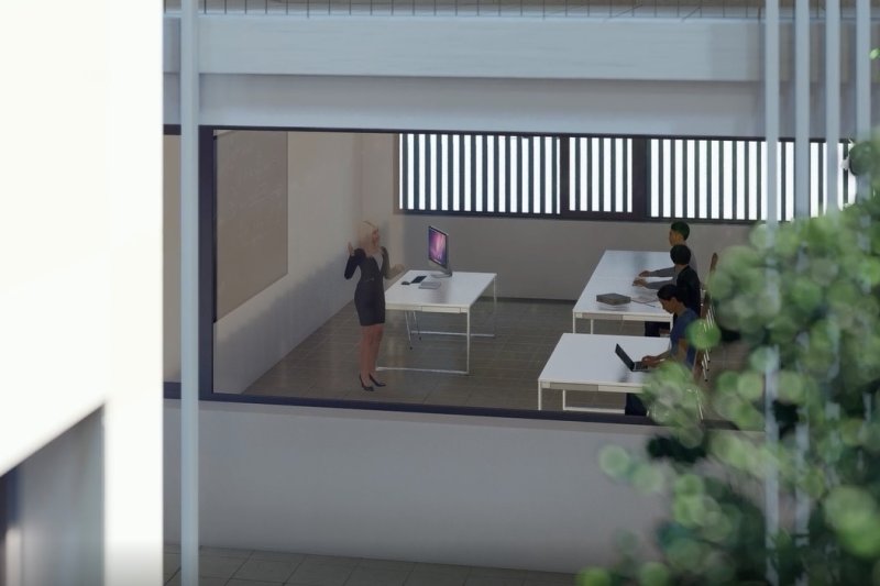 El equipo de gobierno quiere que el centro de FP Gent de Mar sea un edificio “atractivo con el entorno”  El equipo de gobierno quiere que el centro de FP Gent de Mar sea un edificio “atractivo con el entorno”