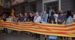 Una concentració a Pedreguer clama per la democràcia i el dret dels catalans a votar la independència Una concentració a Pedreguer clama per la democràcia i el dret dels catalans a votar la independència