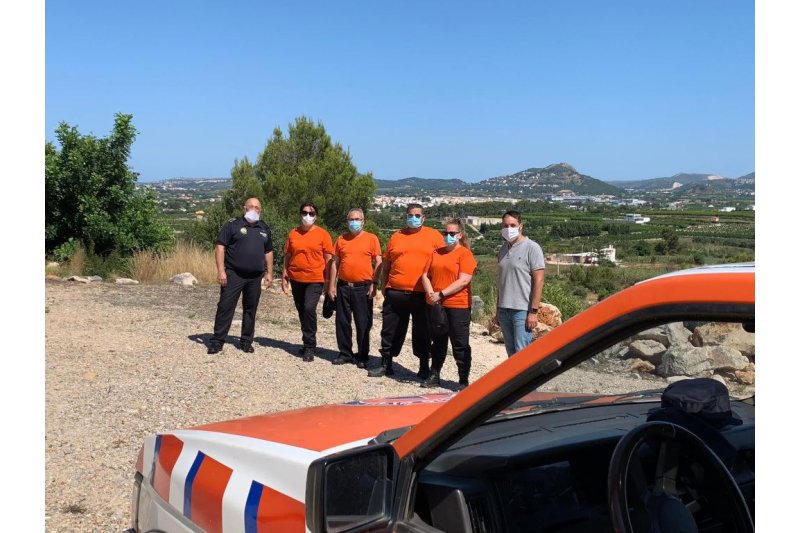 Protección Civil de Ondara inicia la campaña de prevención de incendios forestales Protección Civil de Ondara inicia la campaña de prevención de incendios forestales