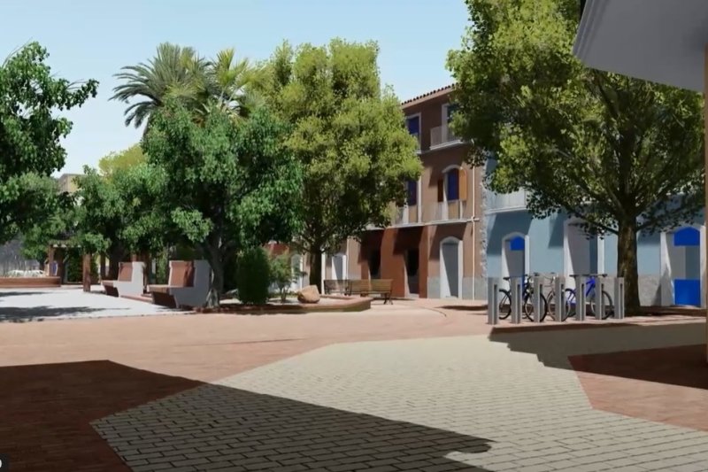 La Glorieta de Dénia tendrá plataforma única y seguirá siendo peatonal La Glorieta de Dénia tendrá plataforma única y seguirá siendo peatonal