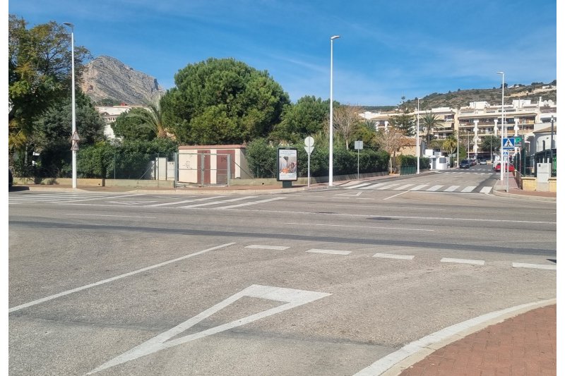 Xàbia planea uan nueva rotonda en la Avenida Palmela Xàbia planea uan nueva rotonda en la Avenida Palmela