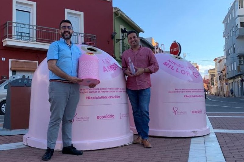 Los Ayuntamientos de Els Poblets y El Verger se suman a la campaña de reciclaje Por ellas Los Ayuntamientos de Els Poblets y El Verger se suman a la campaña de reciclaje Por ellas