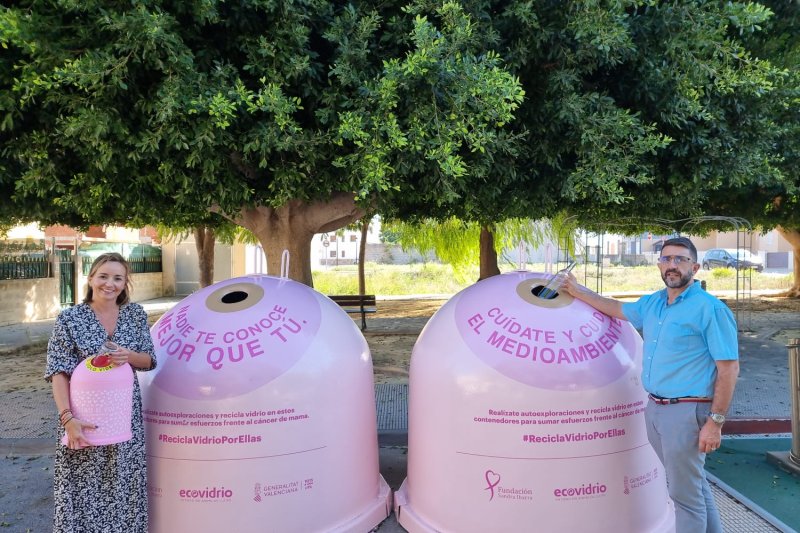 Los Ayuntamientos de Els Poblets y El Verger se suman a la campaña de reciclaje Por ellas Los Ayuntamientos de Els Poblets y El Verger se suman a la campaña de reciclaje Por ellas