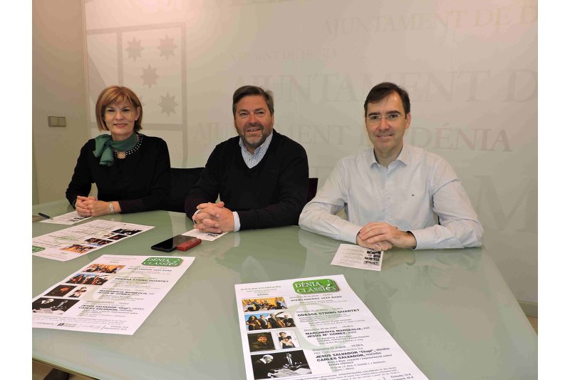 El ciclo de conciertos Dénia Clàssics comienza el 26 de enero  El ciclo de conciertos Dénia Clàssics comienza el 26 de eneroÂ