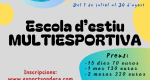 Les escoles d’estiu d’Ondara obrin les inscripcions del 27 de maig al 14 de juny Les escoles d’estiu d’Ondara obrin les inscripcions del 27 de maig al 14 de juny
