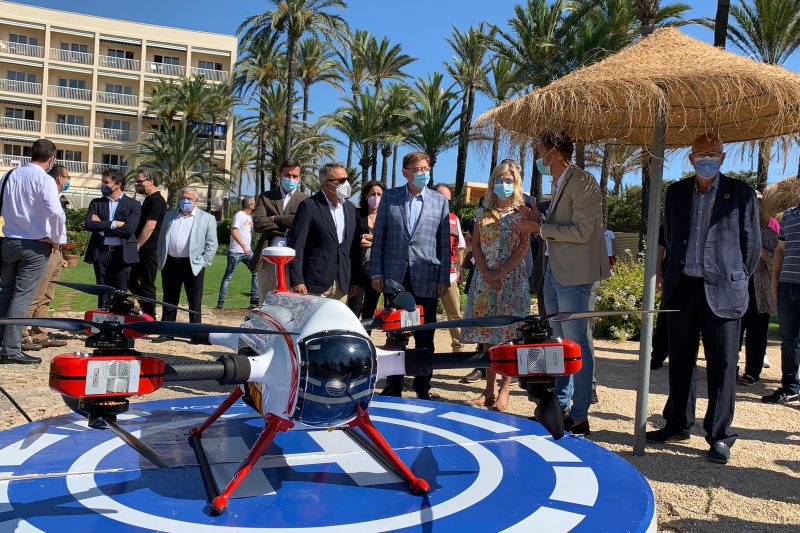 La Generalitat incluye a Xàbia y Dénia en un plan pionero para frenar los ahogamientos en las playas con el uso de drones La Generalitat incluye a Xàbia y Dénia en un plan pionero para frenar los ahogamientos en las playas con el uso de drones