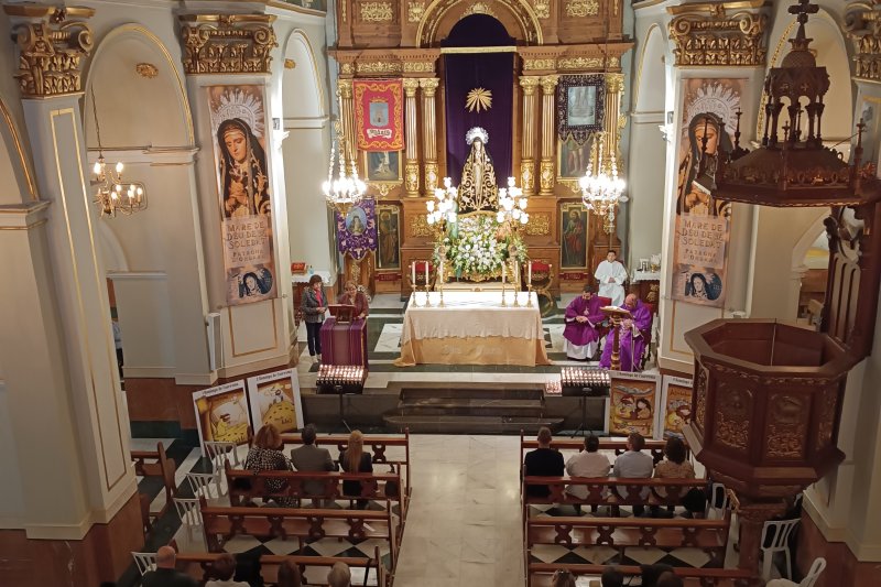 El septenari del “Cant dels dolors” de la Mare de Déu de la Soledat li fa de preàmbul a la Setmana Santa ondarenca  El septenari del “Cant dels dolors” de la Mare de Déu de la Soledat li fa de preàmbul a la Setmana Santa ondarenca