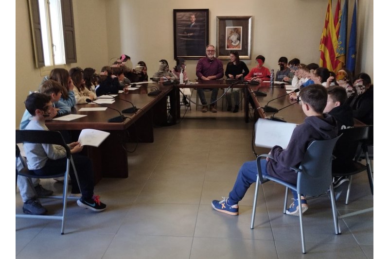 La infància i l’adolescència prenen la veu a Pedreguer La infància i l’adolescència prenen la veu a Pedreguer