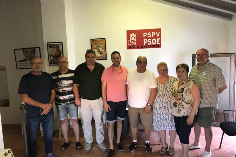 Esteban Aguilar vuelve a tomar las riendas del PSPV de El Verger Esteban Aguilar vuelve a tomar las riendas del PSPV de El Verger