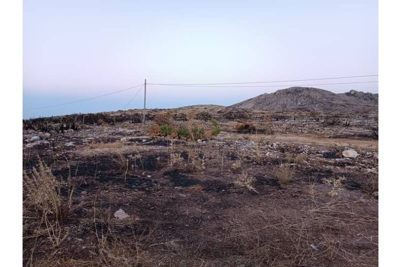 Los bomberos dan por controlado el incendio de la Vall d'Ebo  Los bomberos dan por controlado el incendio de la Vall d'Ebo