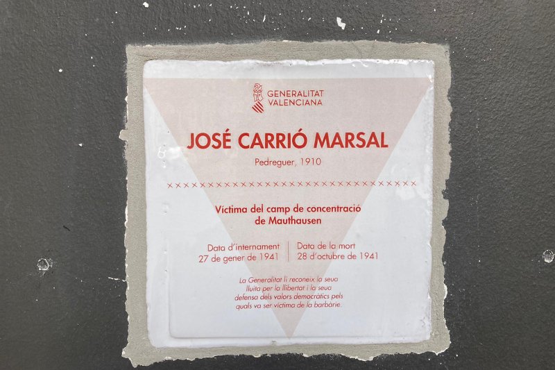 Pedreguer rescata de l’oblit al presoner número 6.279 de Mauthausen Pedreguer rescata de l’oblit al presoner número 6.279 de Mauthausen