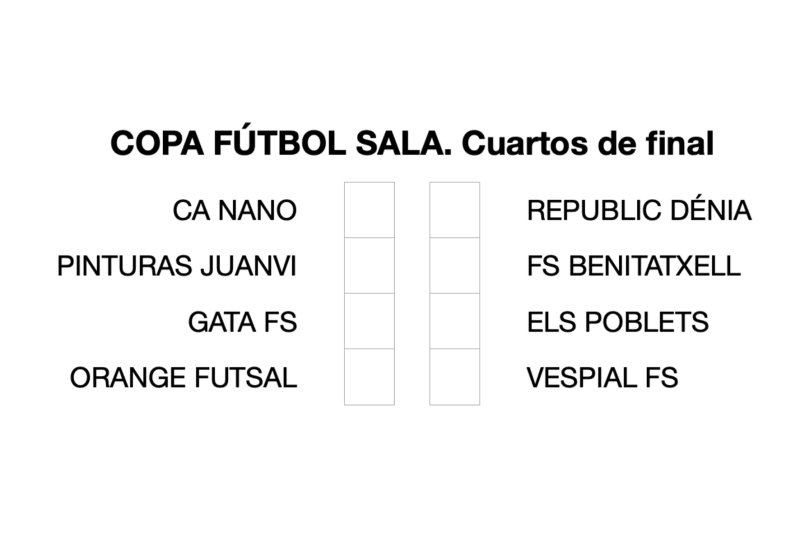 Copa Fútbol Sala: Els Poblets apea con goleada a Bámbola y le arrebata la condición de favorito Copa Fútbol Sala: Els Poblets apea con goleada a Bámbola y le arrebata la condición de favorito