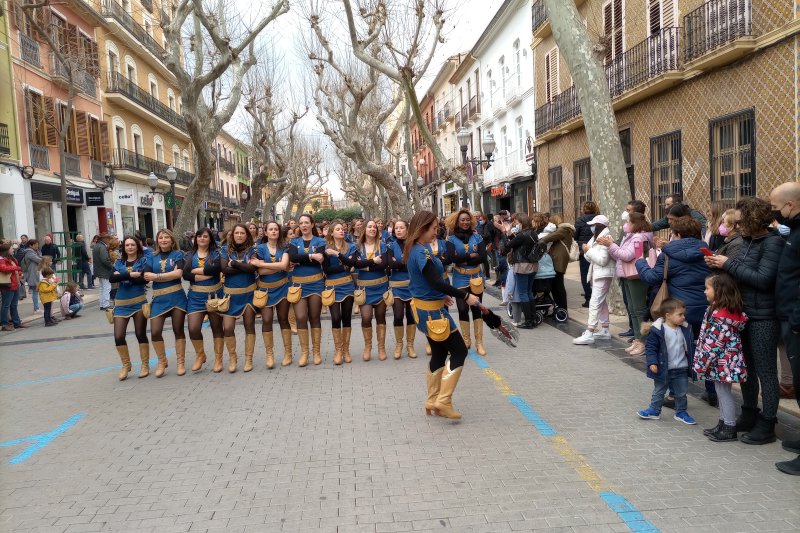 La fiesta de Moros i Cristians vuelve a las calles de Dénia La fiesta de Moros i Cristians vuelve a las calles de Dénia