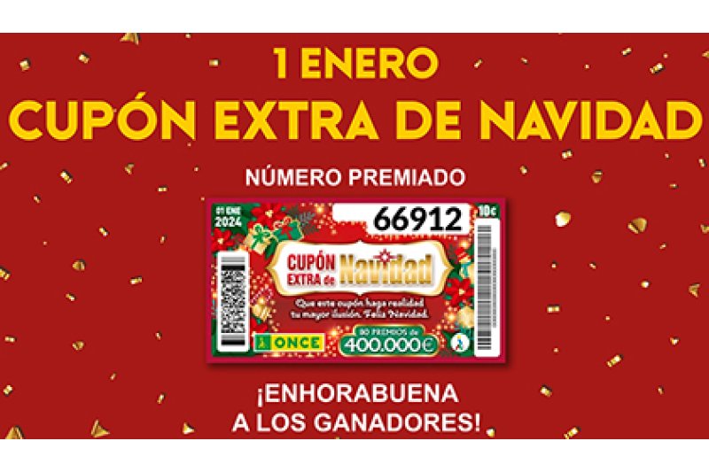 El extra de Navidad de la ONCE deja 4 millones de euros en Dénia El extra de Navidad de la ONCE deja 4 millones de euros en Dénia