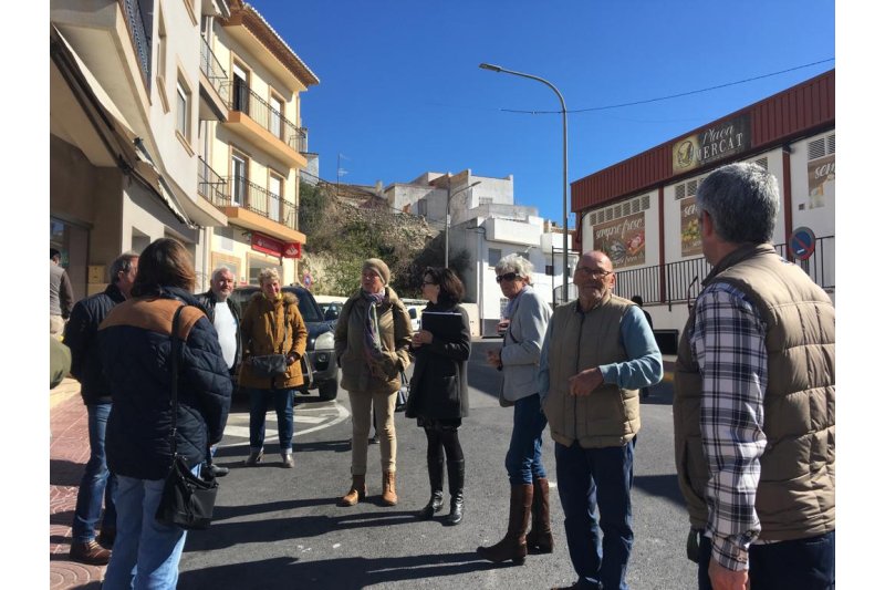 Primer passeig crític del Pla de Paisatge a Poble Nou de Benitatxell Primer passeig crític del Pla de Paisatge a Poble Nou de Benitatxell