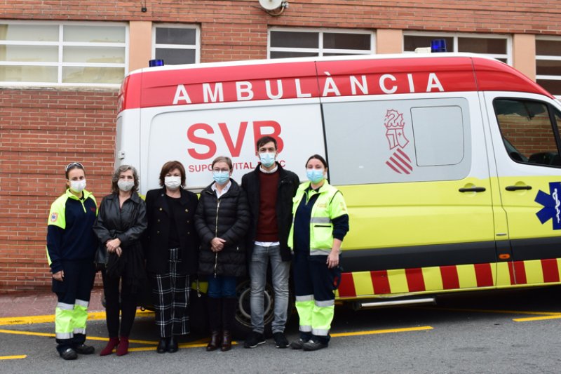 Benitatxell recibe con los brazos abiertos la ambulancia de SVB, Teulada Moraira excusa su marcha  Benitatxell recibe con los brazos abiertos la ambulancia de SVB, Teulada Moraira excusa su marcha