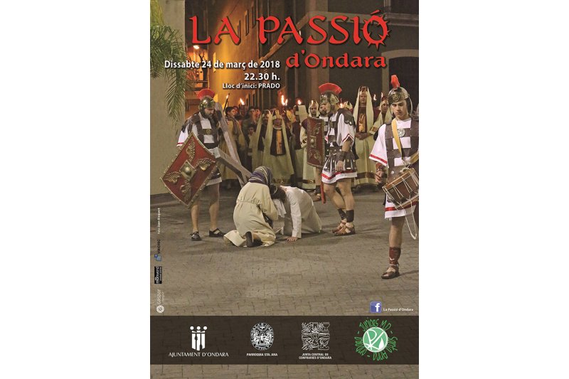La representació de La Passió anticipa la Setmana Santa ondarenca La representació de La Passió anticipa la Setmana Santa ondarenca