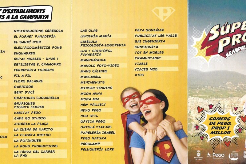 La Concejalía de Promoción Económica de Pego promueve la campaña comercial “Super Promi. Sempre alerta!” La Concejalía de Promoción Económica de Pego promueve la campaña comercial “Super Promi. Sempre alerta!”