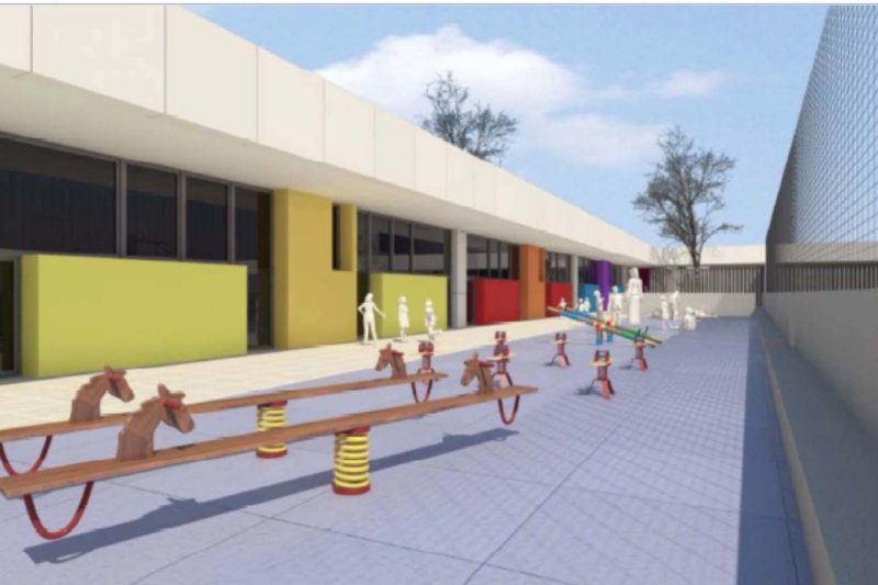 Las obras del aulario de Infantil del Pou de la Muntanya podrían empezar en noviembre Las obras del aulario de Infantil del Pou de la Muntanya podrían empezar en noviembre