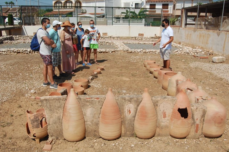 El yacimiento romano de la Almadrava de Els Poblets abre las visitas este domingo hasta el 26 de septiembre El yacimiento romano de la Almadrava de Els Poblets abre las visitas este domingo hasta el 26 de septiembre