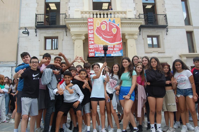 L’arribada de la torxa a l’Ajuntament de Pego obri oficialment els Mini Jocs de la Marina Alta 2023 L’arribada de la torxa a l’Ajuntament de Pego obri oficialment els Mini Jocs de la Marina Alta 2023