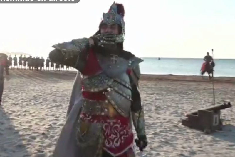 El desembarco, aperitivo de los días grandes de la fiesta en Dénia El desembarco, aperitivo de los días grandes de la fiesta en Dénia