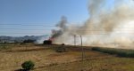 El  incendio en Les Marines ha quemado una hectárea y media de cañar El  incendio en Les Marines ha quemado una hectárea y media de cañar