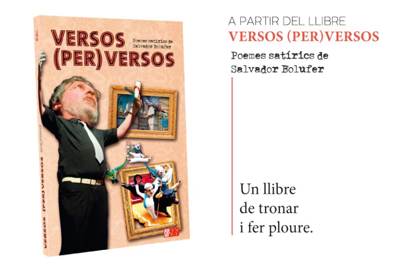 Salvador Bolufer presenta a Xàbia el llibre Versos (per)versos Salvador Bolufer presenta a Xàbia el llibre Versos (per)versos