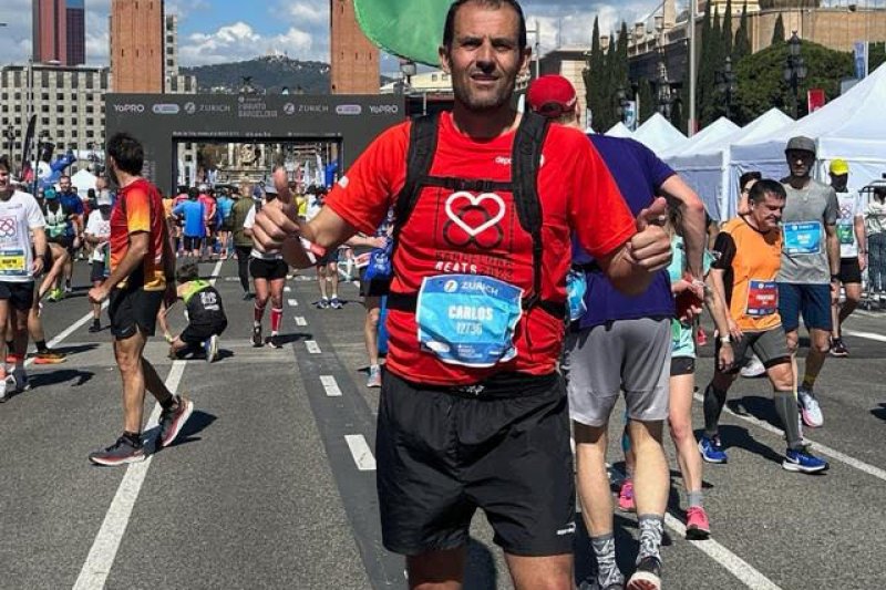 El atleta pegolino Carlos Siscar Bay afrontará su particular maratón número 100 en Manchester El atleta pegolino Carlos Siscar Bay afrontará su particular maratón número 100 en Manchester