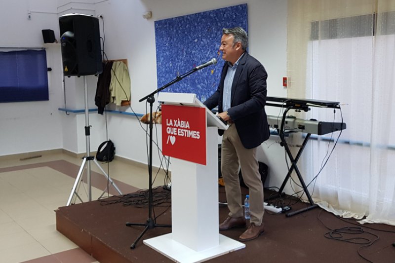 Chulvi (PSPV-PSOE) afirma que “en ocho años hemos mejorado la política, la convivencia y la realidad de Xàbia Chulvi (PSPV-PSOE) afirma que “en ocho años hemos mejorado la política, la convivencia y la realidad de Xàbia