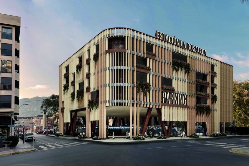 Los populares de Dénia presentan el proyecto para construir una estación de autobuses con parking en altura   Los populares de Dénia presentan el proyecto para construir una estación de autobuses con parking en altura