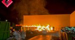 Incendio en un almacén de chatarra en Pedreguer Incendio en un almacén de chatarra en Pedreguer