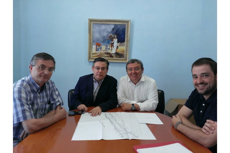 Els Poblets: Visita de trabajo del director general del agua Els Poblets: Visita de trabajo del director general del agua