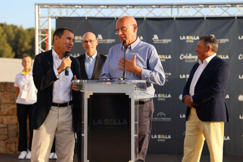 La Sella Golf se viste de largo en la presentación de la gran cita europea  La Sella Golf se viste de largo en la presentación de la gran cita europea