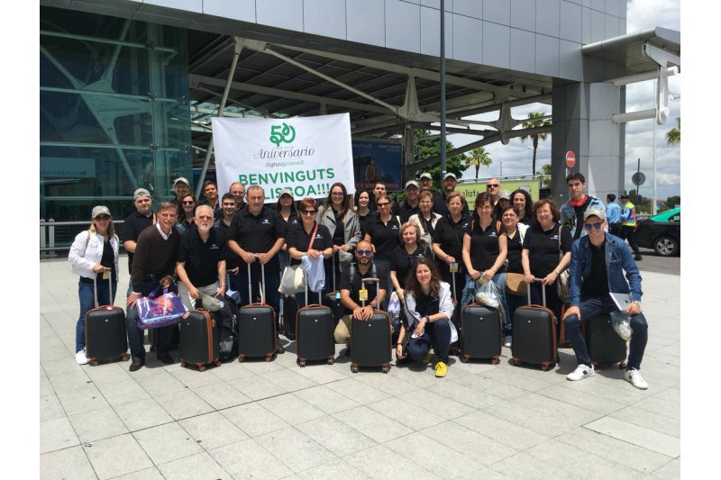 Signes Grimalt celebra el 50 aniversari amb un viatge a Lisboa Signes Grimalt celebra el 50 aniversari amb un viatge a Lisboa