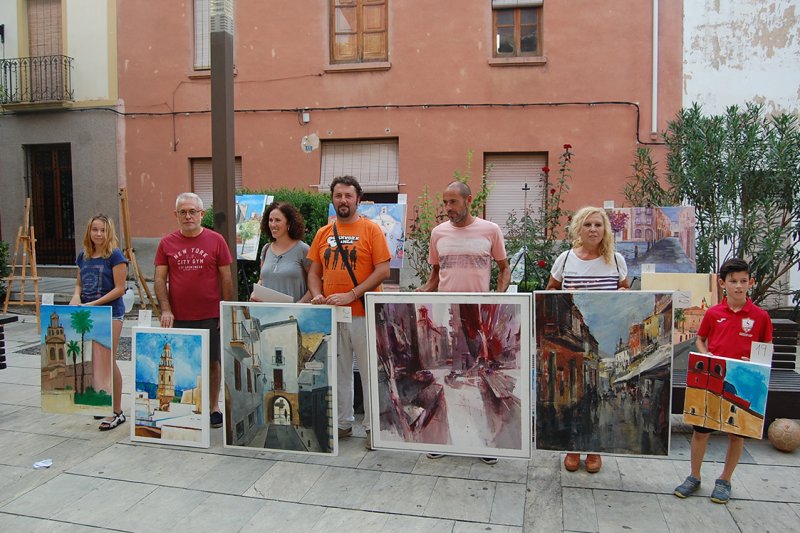 David Escarabajal s’imposa en el Concurs de Pintura Ràpida de la Fira de Comerç de Sant Miquel a Pego David Escarabajal s’imposa en el Concurs de Pintura Ràpida de la Fira de Comerç de Sant Miquel a Pego