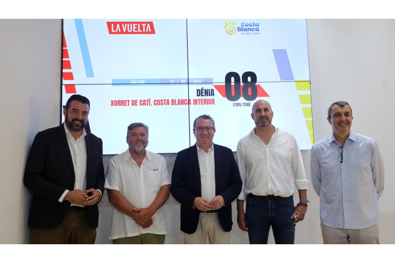 Dénia dará la salida a la etapa de la Vuelta Ciclista a España del 2 de septiembre Dénia dará la salida a la etapa de la Vuelta Ciclista a España del 2 de septiembre