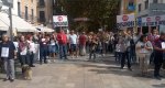 Centenares de personas se manifiestan contra los deslindes en Dénia Centenares de personas se manifiestan contra los deslindes en Dénia