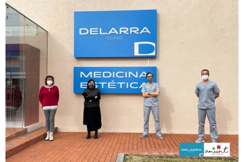 Delarra Clinic ofrece ayuda médico-estética gratuita a los asociados de Amunt Contra el Càncer Delarra Clinic ofrece ayuda médico-estética gratuita a los asociados de Amunt Contra el Càncer