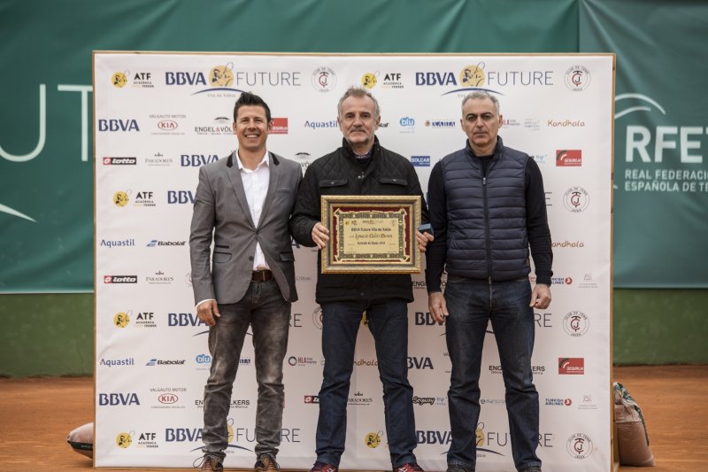 El jugador de la Academia Ferrer Germain Gigounon se impone en el Torneo de Tenis BBVA Future Vila de Xàbia El jugador de la Academia Ferrer Germain Gigounon se impone en el Torneo de Tenis BBVA Future Vila de Xàbia