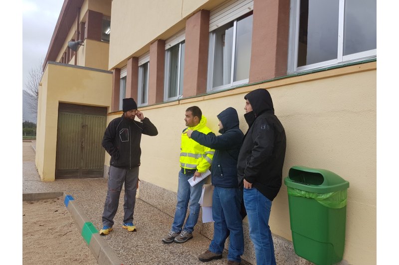 Ondara mejora la zona de juegos del patio del colegio infantil Marjales Ondara mejora la zona de juegos del patio del colegio infantil Marjales