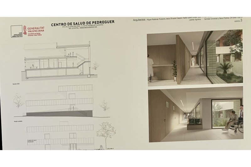 L'empresa adjudicatària conclou la redacció del projecte del nou centre de salut de Pedreguer L'empresa adjudicatària conclou la redacció del projecte del nou centre de salut de Pedreguer